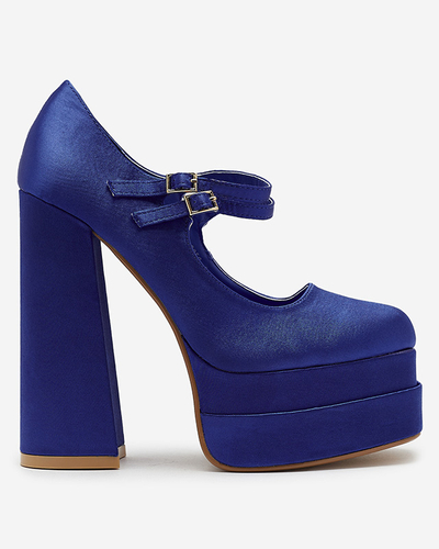 Cobalt escarpins à talons hauts pour femmes Elika - Footwear