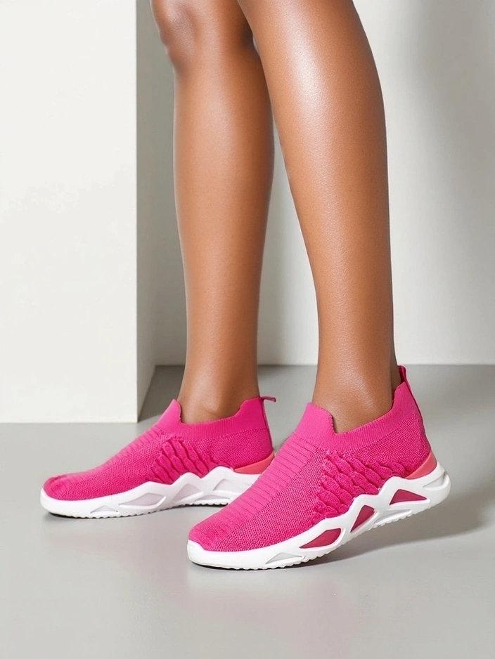 Baskets femmes à enfiler Royalfashion avec rhinestones Elavises