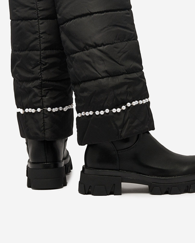 Royalfashion Bottes pour femmes en noir Ameroe