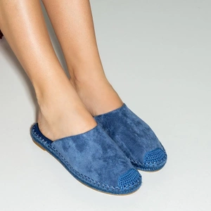 OUTLET Chaussons femme bleu a'la espadrilles Toshiko - Chaussures