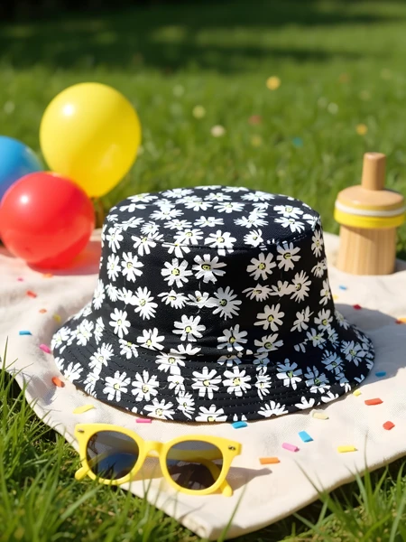 Royalfashion Bob pour enfants Color Splash Bucket