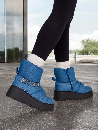 Royalfashion Bottes de neige pour femmes Fizo