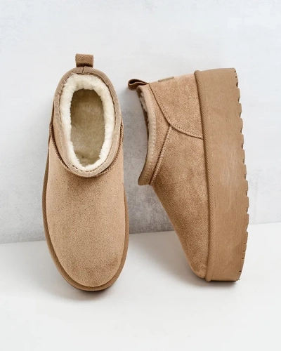 Royalfashion Bottes courtes pour femmes a'la bottes de neige Ozozi