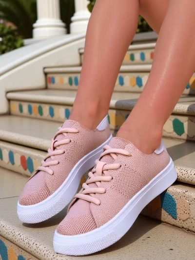 Royalfashion Chaussures de sport en tissu pour femmes Esellaf