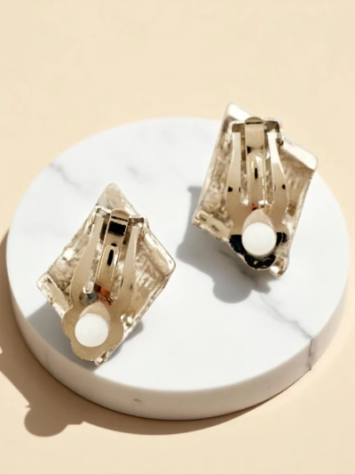 Royalfashion Boucles d’oreilles à clip pour femmes avec zircon cubique