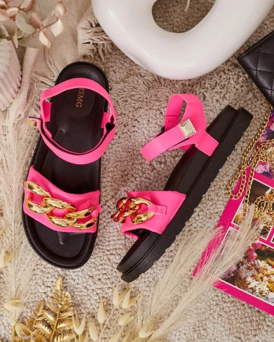 Royalfashion Sandales à chaîne Orette pour femme