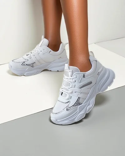 Baskets sportives pour femmes Royalfashion sur une semelle plus épaisse Aimo