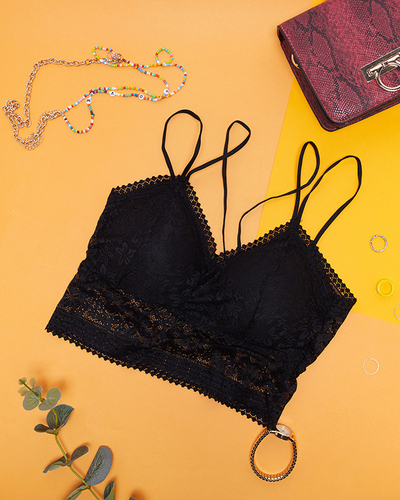 Women's Lace Bralette Bra - Sous-vêtements