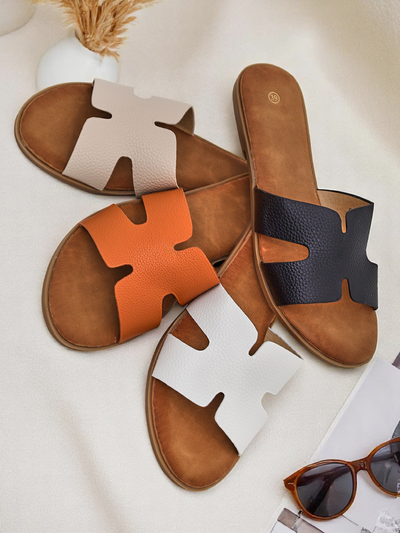 Chaussons pour femme Royalfashion, semelle plate, style décontracté