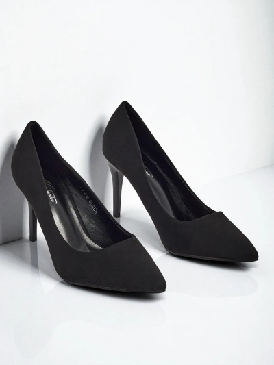 Escarpins à talons aiguilles en daim écologique Jasvoria pour femmes