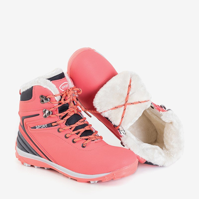 Chaussures de trekking corail femme Nister - Chaussures
