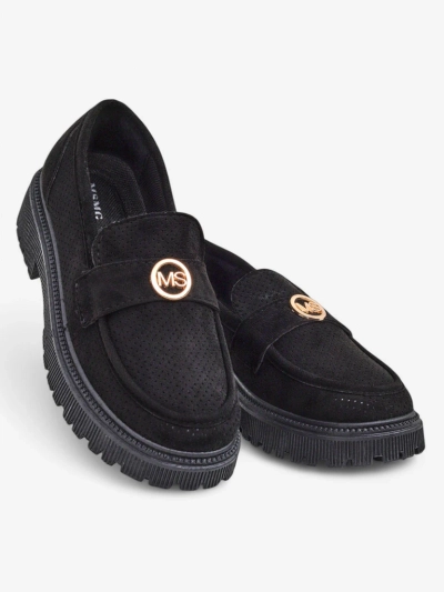 Mocassins en éco daim Royalfashion pour femmes Dunes