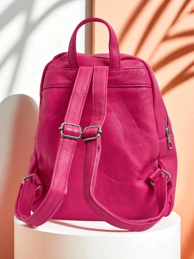 Royalfashion Sac à dos pour femmes en cuir écologique Evelin Day