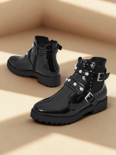 Royalfashion Bottes de travail pour femmes Cutoo