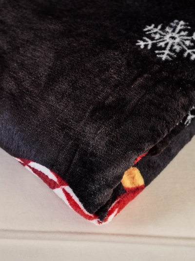 Couverture de Noël Royalfashion 160x200