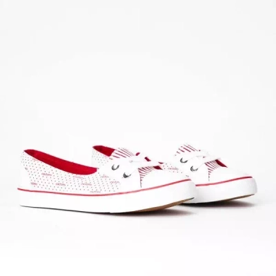 OUTLET Baskets blanches et rouges de Botana - Chaussures
