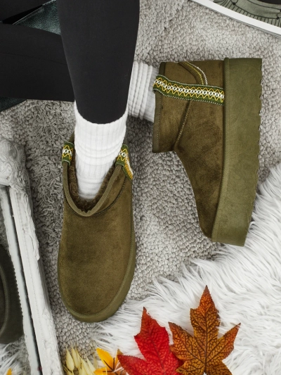 Bottes courtes de style bottes de neige pour femmes Althea