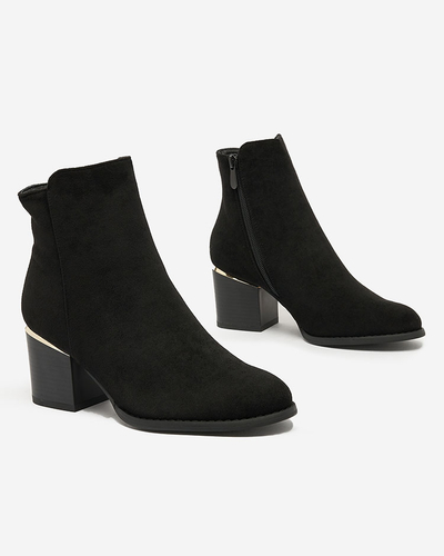 Royalfashion Bottes basses à talon aiguille pour femmes Traestra