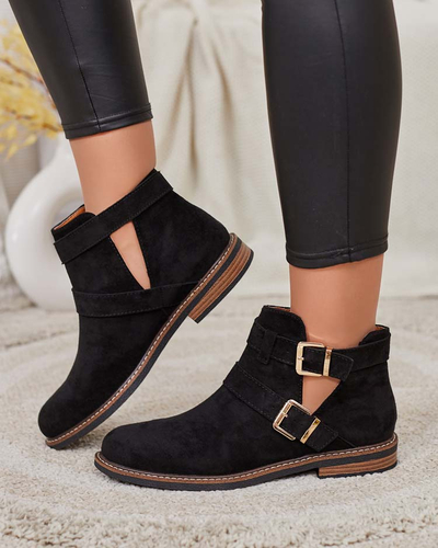 Royalfashion Bottes à découpes Geronsa pour femme