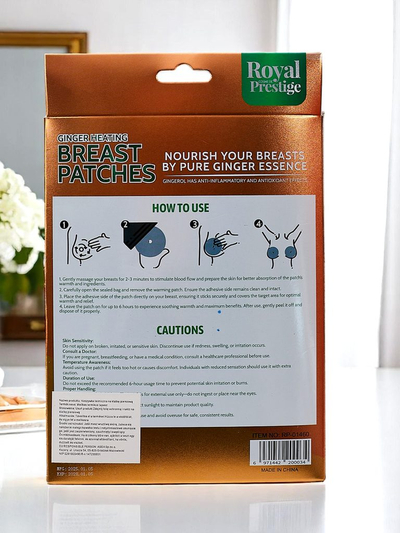 Patchs chauffants et nourrissants pour la poitrine (10 pcs.)