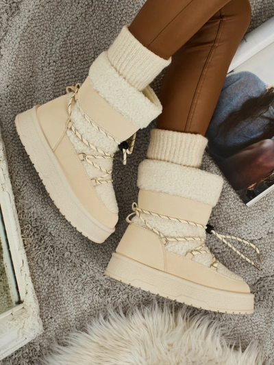 Bottes imitation bottes de neige pour femmes Quill Haven