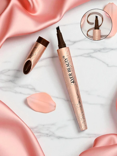 Ever Beauty Stylo Précision Sourcils Brun Moyen 24H