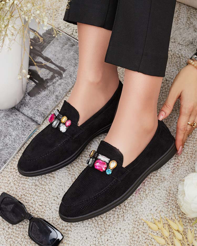 Royalfashion Mocassins ajourés pour femme Mettele