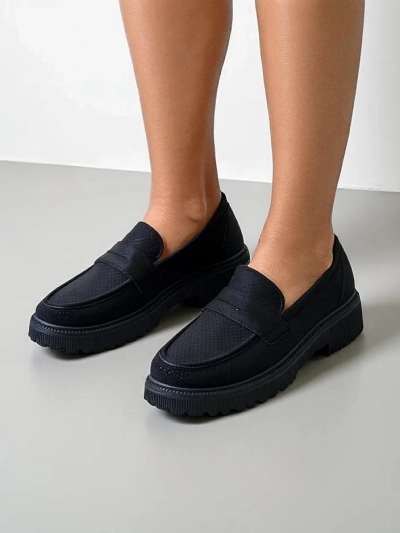 Mocassins en éco daim Royalfashion pour femmes Dunes