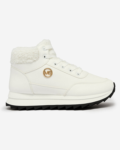 Royalfashion Chaussures de sport isolées pour femmes en blanc Cerrto