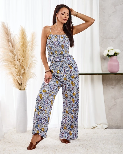 Royalfashion Ensemble à motifs pour femmes en bleu