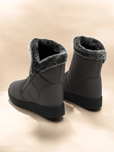 Bottes d'hiver pour femmes Royalfashion ressemblant à des bottes de neige Baccinis