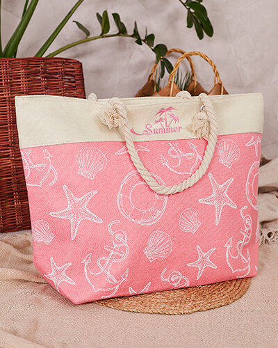 Royalfashion Sac en tissu à motif de vacances pour l'épaule