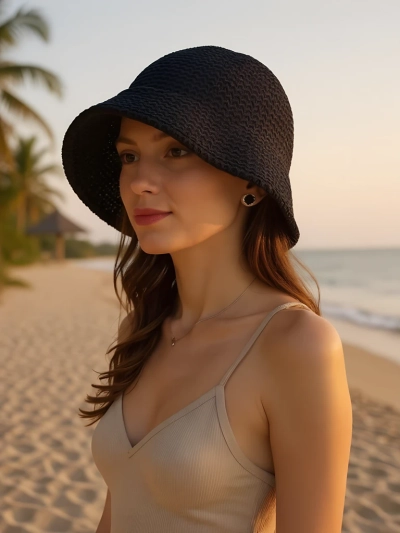 Royalfashion Chapeau d'été femme Sandy Bloom