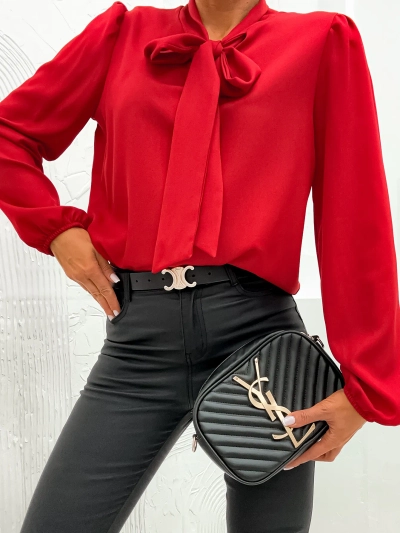 Chemisier pour femme Royalfashion avec un nœud