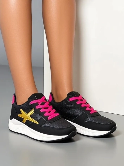 Sneakers Royalfashion pour femmes avec paillettes Avenues