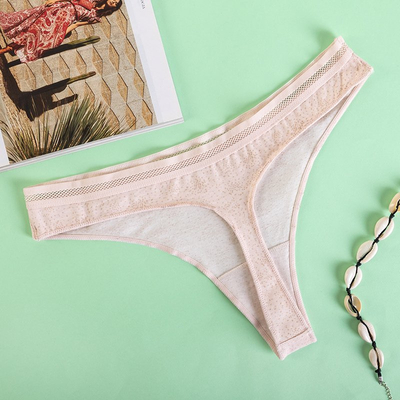 Tongs à motifs pour femmes, 3 / paquet - Sous-vêtements