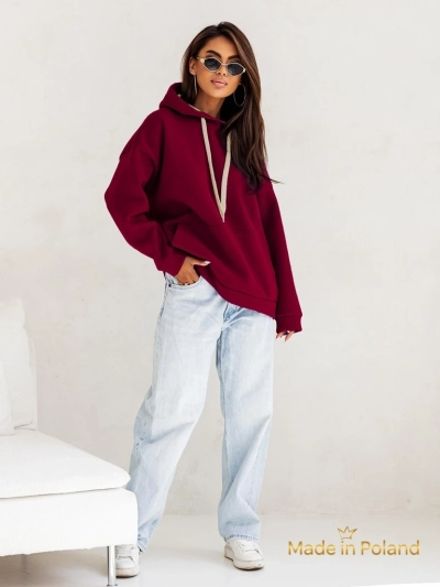 Royalfashion Sweat à capuche oversize pour femmes