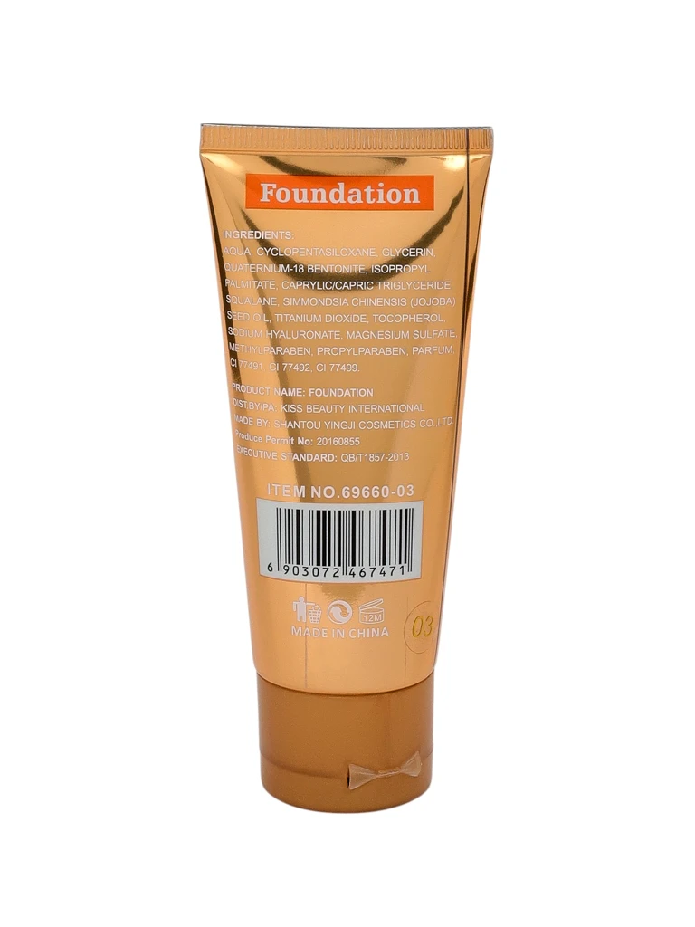 Fond de teint Kiss Beauty avec sérum au collagène - illuminateur 24H
