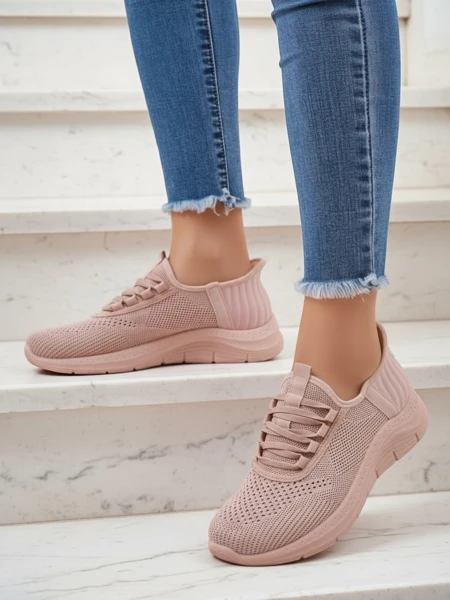 Chaussures de sport en tissu pour femmes Royalfashion Slip-on Arrate