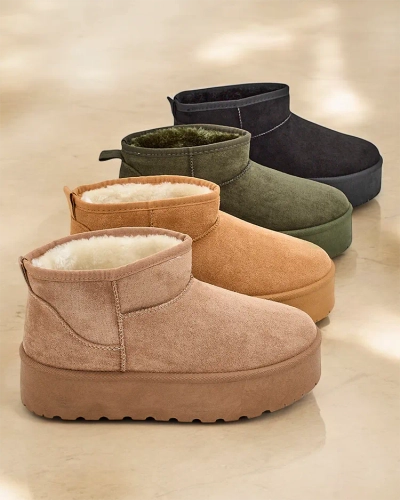 Royalfashion Havale Bottines courtes de neige pour femmes