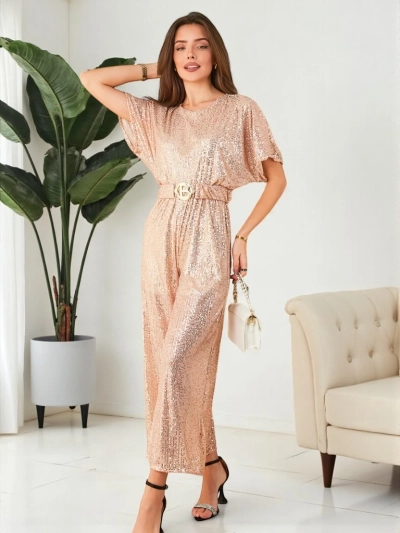 Combinaison longue pour femme Royalfashion avec sequins