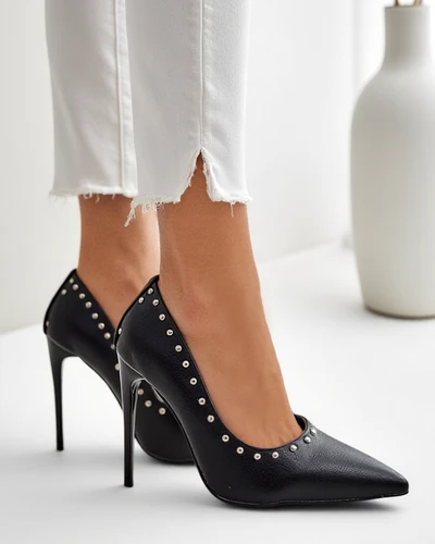 Royalfashion Escarpins femmes avec clous Koscalle