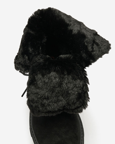 Royalfashion Bottes à lacets pour femmes Cavenma