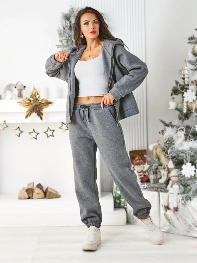 Royalfashion Ensemble de survêtement en coton pour femmes