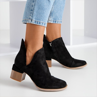Bottines femme noires Jeneuer - Footwear