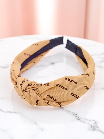 Royalfashion Serre-tête tressé à motif Graphite Boom