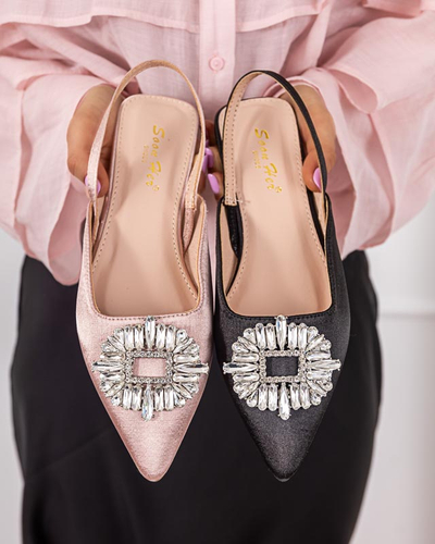 Ballerines Etalli noires. Chaussures