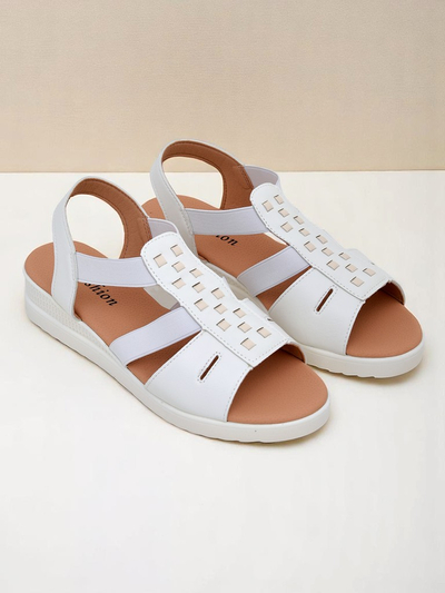 Sandales compensées à petit talon pour femme Royalfashion Sora