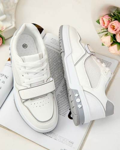 Royalfashion Chaussures de sport à lacets pour femmes Imennes