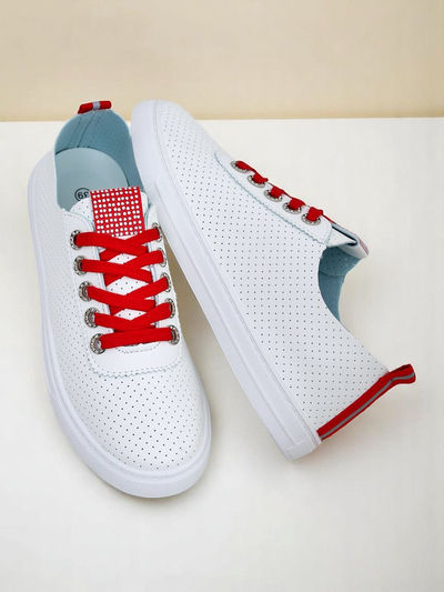 Baskets en éco-cuir pour femmes Royalfashion PureWalk